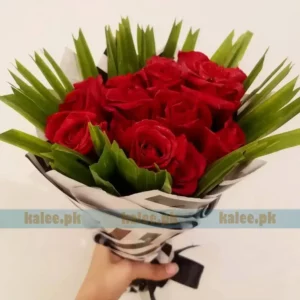 imported red flower