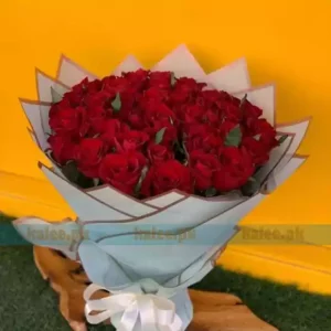 Red Rose Flowers Bouquet