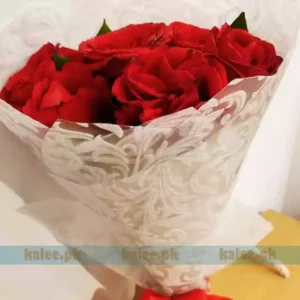 Red Rose Flowers Bouquet