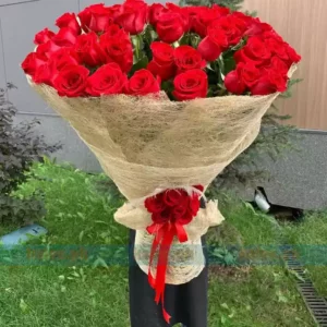 30 Imported Red Rose Flowers