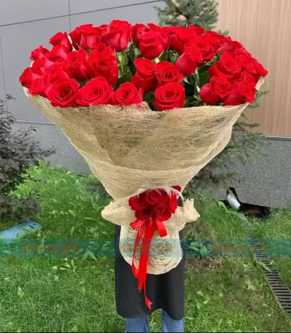 30 Imported Red Rose Flowers
