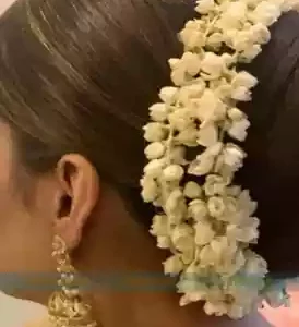 Decent jasmine flower hair jura decoration