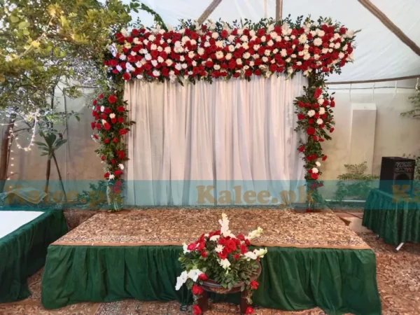 Wedding stage decor by Kalee.pk
