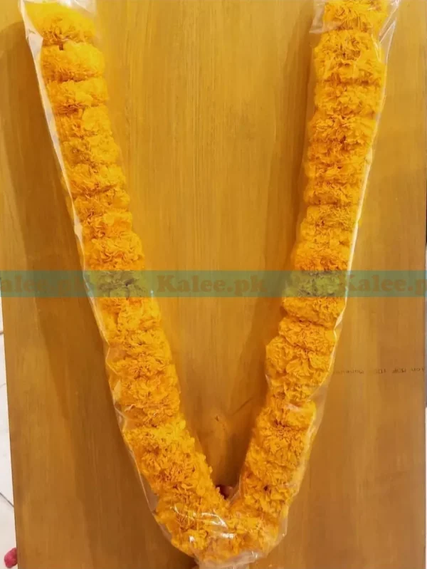 Marigold flower garland haar/mala
