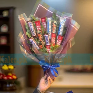 Classy Wrapped Chocolates Bouquet