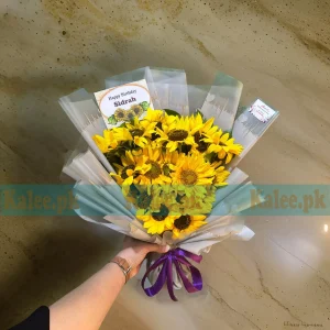 Sunny Elegance Sunflowers Bouquet