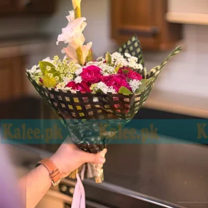 Petite Charm Small Decent Mixed Flowers Bouquet