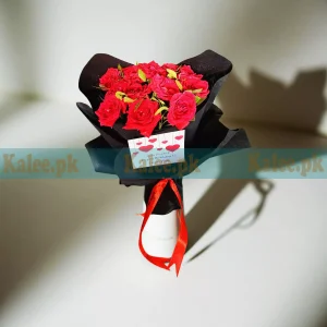 Fresh English Roses Small Bouquet