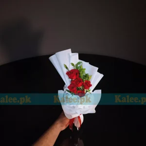5 Red Roses Small Bouquet