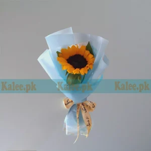 Imported Single Sunflower Bouquet