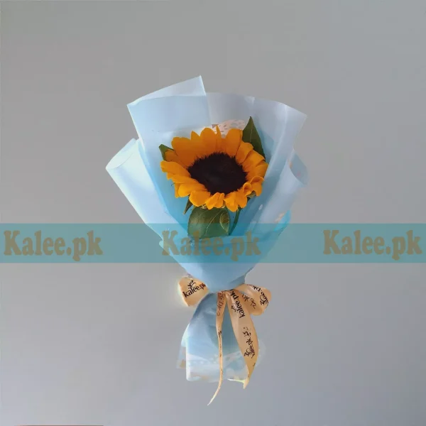 Imported Single Sunflower Bouquet