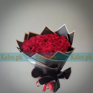 English Red Roses Flowers Bouquet