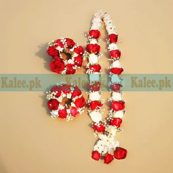 Roses Garland/Haar & Gajray/Kangan Pair