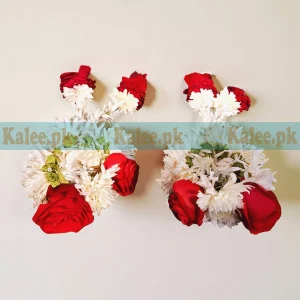 Red Roses & Chrysanthemum Bridal Kangan Gajre