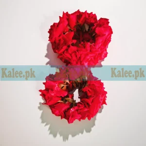English Res Rose Flowers Bridal Kangan Gajre