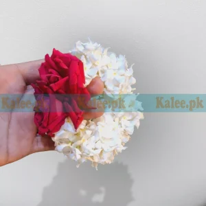 Star Jasmine & Red Roses Kangan Pair
