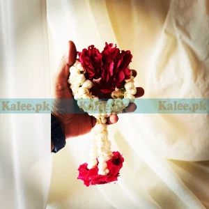 Motia & Desi Gulaab Bridal Gajray Kangan Pair