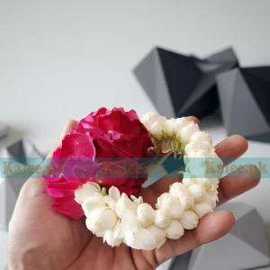 Desi Gulaab Motia Jasmine Kangan Gajray Pair