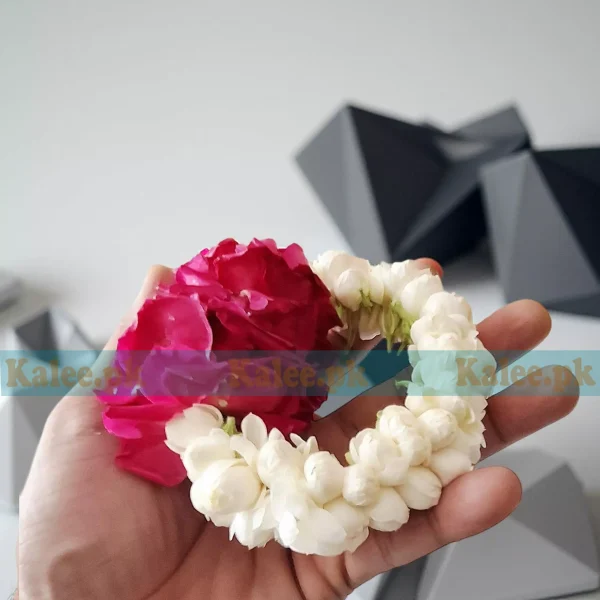 Desi Gulaab Motia Jasmine Kangan Gajray Pair