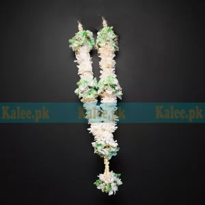 Groom Fancy Haar Garland With Mixed Flowers