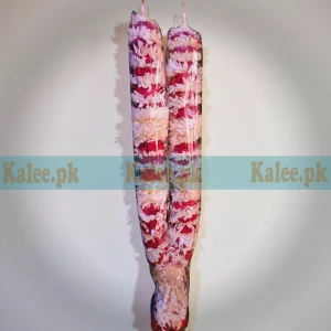 Chrysanthemum & Red Roses Haar Garland For Groom