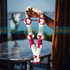 Star Jasmine & Desi Gulaab Groom Garland Haar