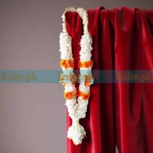 Yellow Roses And Star Jasmine Haar/Mala