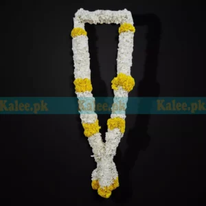 Marigold And Star Jasmine Garland/Haar