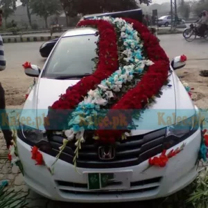 Roses And Glades S Design Wedding Car Decor