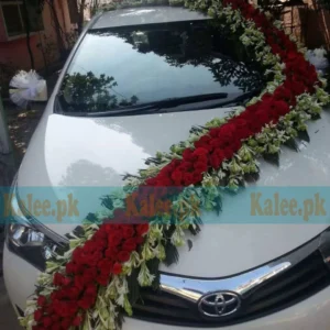 Tuberose And Red Roses S Design Car Decoration