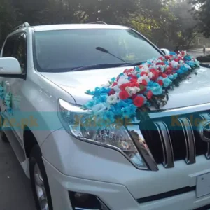 Roses And Glades Wedding Land Cruiser Decoration