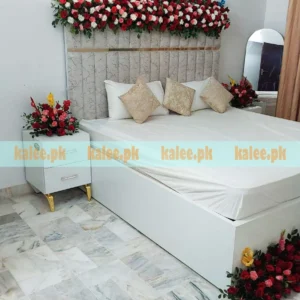 Colorful Mixed Flowers Bridal Bedroom Decor