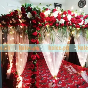 Wedding Room Decor With Roses & Chrysanthemum