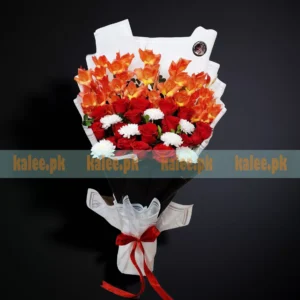 Gladiolus Roses And Daisies Flowers Bouquet