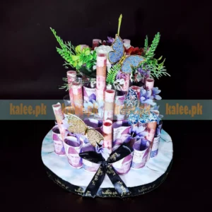 50 & 100 Rupees Fresh New Currency Notes Cake