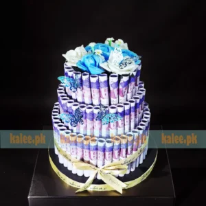50 Rupees New Fresh Currency Notes Cake