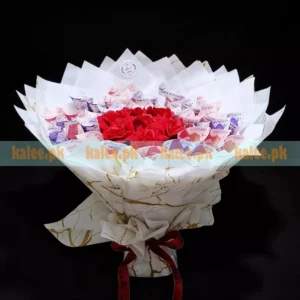 100 & 50 Rupees Currency Notes Bouquet