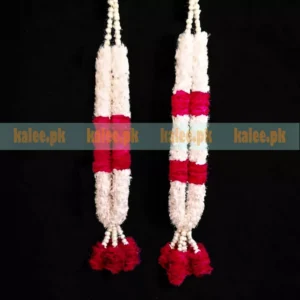 Red Roses And Star Jasmine Couples Garland/Haar