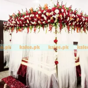 Mixed Flowers Bridal Bedroom Decoration Service
