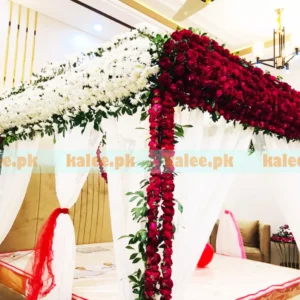 Roses & Chrysanthemum Bridal Bedroom Decoration