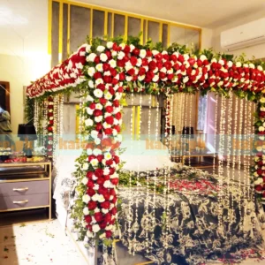 Wedding Bridal Room With Desi Gulaab & Chrysanthemum