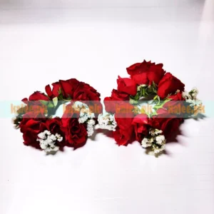 Statice And Red Rose Flowers kangan