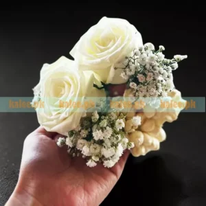 Bridal Kangan With Rose Jasmine & Baby's Breath