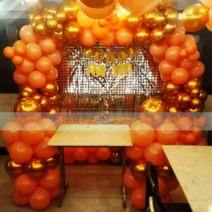 Elegant Golden Bride To Be Bridal Shower Decoration