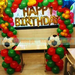 Sports Lover Birthday Balloon Arch Setup Decoration