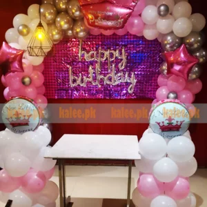 Royal Crown Little Princess Birthday Party Decoration