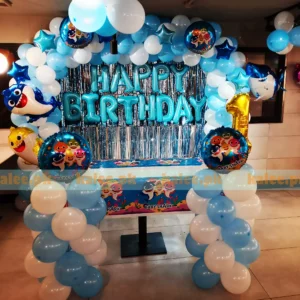 Baby Shark Ocean Theme Birthday Balloons Event Decor
